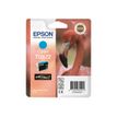 Epson T0872 - 11.4 ml - cyaan - origineel - blister - inktcartridge - voor Stylus Photo R1900