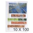 Exacompta - 10 Packs de 100 Pochettes coin grainées - A5 - 12/100 - cristal