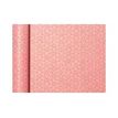 Clairefontaine Knalt - emballage cadeau - 35 cm x 5 m - Rose floral - papier kraft - 1 rouleau(x)