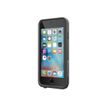 LifeProof Frē - Beschermende waterdichte behuizing voor mobiele telefoon - zwart - voor Apple iPhone 6, 6s