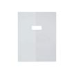 Oxford - Protège cahier sans rabat - 24 x 32 cm - Cristal Luxe - incolore