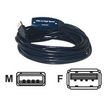 MCL Samar - USB-verlengkabel - USB (M) naar USB (V) - USB 2.0 - 5 m - actief