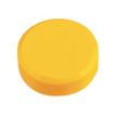 Hebel magneet - 3 cm diameter - geel (pak van 4)