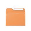 Pollen - Enveloppe - International C6 (114 x 162 mm) - portefeuille - open zijkant - zelfklevend - afdrukbaar - oranje - pak van 20