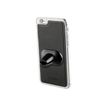 Muvit Magnet Case - Achterzijde behuizing voor mobiele telefoon - zwart - voor Apple iPhone 7 Plus