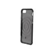 Force Case Urban - Coque de protection pour iPhone 6+/6S+/7+/8+ - transparent/gris foncé