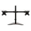 0043859728008-Fellowes Professional Series Free-standing Dual Horizontal Monitor Arm - Pied - pour 2 moniteurs - plastique, aluminium, acier - noir - Taille d'-P_604649_2-1
