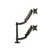 0043859727971-Fellowes Platinum Monitor Arm - Kit de montage - bras réglable - pour 2 moniteurs - plastique, aluminium, acier - noir - Taille d'écran : jusqu'à 27 po-P_604652_2-0