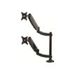 0043859727971-Fellowes Platinum Monitor Arm - Kit de montage - bras réglable - pour 2 moniteurs - plastique, aluminium, acier - noir - Taille d'écran : jusqu'à 27 po-P_604652_3-1