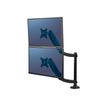 0043859727971-Fellowes Platinum Monitor Arm - Kit de montage - bras réglable - pour 2 moniteurs - plastique, aluminium, acier - noir - Taille d'écran : jusqu'à 27 po-P_604652_4-2