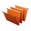 Fast Standard - 25 Dossiers suspendus pour tiroirs - orange - fond 30 mm