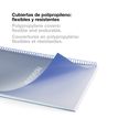 8422593460573-Notebook Emotions, Couverture souple, A4, quadrillage 5x5 mm, 80 feuilles de 1 couleur, Miquelrius, Ble--4