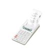 Casio HR-8RCE - Calculatrice imprimante - LCD - 12 chiffres - alimentation batterie - blanc