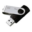GOODRAM UTS2 - USB-flashstation - 16 GB - USB 2.0 - rood