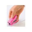 4009729059302-Novus Mini - Agrafeuse - 12 feuilles - 24/6, 26/6 - métal, plastique - rose brillant-P_618655_1-2