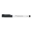 4005401674016-Faber-Castell PITT Artist Pen - Feutre pinceau à pointe souple - permanent - blanc - encre -P_618817_11-9