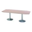 8427951995513-Rocada Meeting - Table - rectangulaire avec côtés arrondis - hêtre - aluminium base-P_622347_1-0