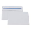 GPV ÉCONOMIQUE - 500 Enveloppes blanches - 114 x 162 mm - avec bande (auto-adhésif)