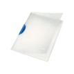 Leitz ColorClip Magic - Chemise à clip A4 - pour 30 feuilles - translucide avec pince bleue