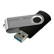 GOODRAM UTS3 - USB-flashstation - 64 GB - USB 3.1 - zwart