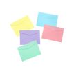 Viquel Rainbow Pastel - Enveloppe 24 x 33 cm - Double poche - Couleurs assorties