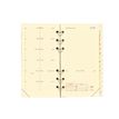 3371010161270-Quo Vadis - Recharge Organiseur - 2027 - Timer 17 Pocket - Semainier Planning - Français - 13 mois de décembre à décembre - 9x17 cm - Papier Clairefontaine ivoire - Fabri--0