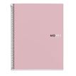 8422593499665-Notebook The Original, Couverture rigide, A4, lignes horizontales, 80 feuilles de 1 couleur, Miquelrius--0