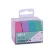 8410782188162-Apli Nordik Collection - 4 rubans washi - 15 mm x 10 m - rose, vert émeraude, mauve, bleu tu-P_672275_3-0