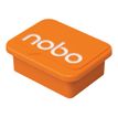 Nobo aimant - orange (pack de 4)