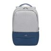 4260403578308-RIVACASE Prater - Sac à dos connecté pour ordinateur portable 17,3" - gris/bleu nuit-P_678843_2-1