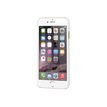 Muvit SoftTouch - Achterzijde behuizing voor mobiele telefoon - polycarbonaat - wit - voor Apple iPhone 6, 6s