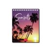 Legami Photo Collection - Calendrier 2024 - 12 x 14,5 cm - couchers de soleil