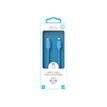 3701263514781-JAYM POP Collection - Câcle USB-C vers Lightning - 1.5 m - bleu-Avant-3