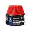 STAEDTLER Lumocolor - Flacon de recharge 30 ml - rouge - pour marqueurs permanents Lumocolor 350/352