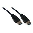 MCL Samar - câble USB 3.0 type A (M) vers USB 3.0 type A (M) - 3 m - noir