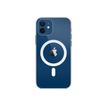 Apple - coque de protection avec MagSafe pour iPhone 12/12 Pro - transparent
