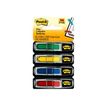 Post-it Index 684-ARR3 - Indexvlaggen met automaat - 11.9 x 43.1 mm - 96 vellen (4 x 24) - geel, blauw, groen, rood