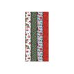Clairefontaine Excellia Christmas Small Santa - inpakpapier - 70 cm x 2 m - verkrijgbaar in verschillende thema's/ontwerpen - gecoat papier