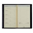 5412303124690-Agenda de poche spiralé Genova Notaplan - 1 semaine sur 2 pages - 9 x 16 cm - noir - Brepols--1