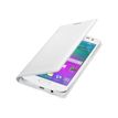 Samsung Flip Cover EF-FA300B - Flip cover voor mobiele telefoon - wit - voor Galaxy A3, A3 Duos