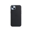 Apple - coque de protection en cuir avec MagSafe pour iPhone 14 plus - noir