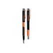 Vuarnet Aspen Sport - Parure de stylo à bille et stylo plume - orange et noir