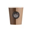 Huhtamaki Coffee To Go SP9 - koffiemok - Grootte 8 cm diameter - 200 ml - wegwerpbord (pak van 50)