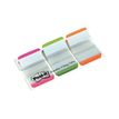 Post-it Index 686LPG0 - Tabbladen met dispenser - 25 x 44 mm - 66 vellen (3 x 22) - roze, groen, oranje