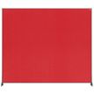 Nobo Impression Pro - Cloison de séparation - 120 x 100 cm - rouge