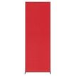 Nobo Impression Pro - partitiescherm - 60 x 180 cm - rood