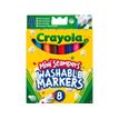 Crayola - 8 Feutres tampons animaux