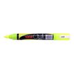 Uni Chalk PWE-5M - Marker - niet permanent - fluorescerend geel - pigmentinkt op waterbasis - 1.8-2.5 mm - gemiddeld