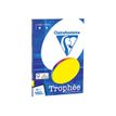 Clairefontaine Trophée - Papier couleur - A4 (210 x 297 mm) - 160 g/m² - 50 feuilles - jaune soleil
