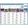 3592930026849-Calendrier bancaire illustré année civile BOUCHUT "Planète Medium" 32 x 42 cm Pefc 70 %--1